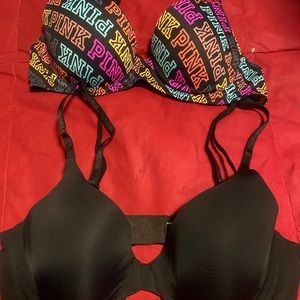VS PINK bras in a size 32 B - lot of 2